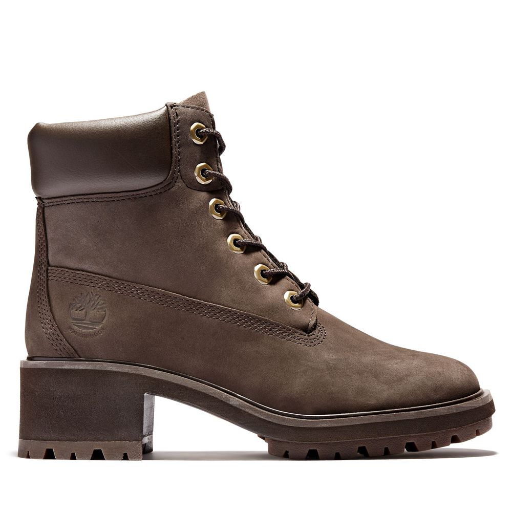 Bocanci 6-Inch Timberland Dama Maro Inchis - Kinsley Waterproof - Romania - EFMWPN357